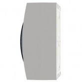 Щит навесной пластиковый ИЭК ЩРН-П-8 8 модулей с прозрачной дверкой IP41 (электрический шкаф)