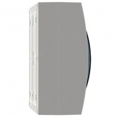 Щит навесной пластиковый ИЭК ЩРН-П-12 12 модулей с прозрачной дверкой IP41 (электрический шкаф)