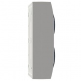 Щит навесной пластиковый ИЭК ЩРН-П-24 24 модуля (2х12) с прозрачной дверкой IP41 (электрический шкаф)