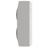 Щит навесной пластиковый ИЭК ЩРН-П-24 24 модуля (2х12) с прозрачной дверкой IP41 (электрический шкаф)