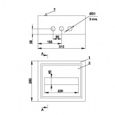 Щит металлический ИЭК TITAN 3 ЩРн-12з-1 12 модулей навесной 265х310х120 УХЛ3 IP31 белый