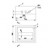 Щит металлический ИЭК TITAN 3 ЩРн-12з-1 12 модулей навесной 265х310х120 УХЛ3 IP31 серый