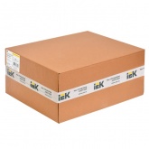 Щит металлический влагозащищенный ИЭК ЩУ1/1-0 74 У1 310х300х150 на 1-ф счетчик IP66