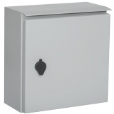 Щит металлический влагозащищенный ИЭК ЩУ1/1-1 74 У1 310х300х150 внутрення дверь на 1-ф счетчик IP66