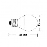 Лампа энергосберегающая ESL GL45 11W 2700K E14 d45x88