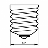 Лампа энергосберегающая ESL 4U14 65W 6400K E27 3300lm d72x235mm холодная