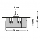 Электронный диммер Osram HF DIM MCU P 1-10V потенциометр для люминесцентных ламп