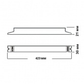 ЭПРА Osram QTi 2x35/49 DIM 1-10V диммируемый для люминесцентных ламп T5