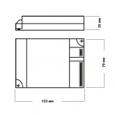 ЭПРА Osram QTi-T/E 1x18-57 DIM 1-10V диммируемый для компактных люминесцентных ламп