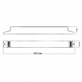ЭПРА Osram QTi 4x18 DIM 1-10V диммируемый для люминесцентных ламп T8