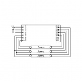 ЭПРА Osram QTi DALI 4x18 DIM диммируемый для люминесцентных ламп T8