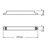 ЭПРА Osram QTP-DL 1x36-40 для компактных люминесцентных ламп