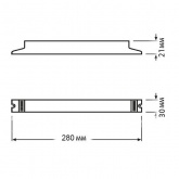 ЭПРА Osram QTP5 1x80 для люминесцентных ламп T5