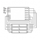 ЭПРА Osram QT-FIT8 3x18, 4х18 для люминесцентных ламп T8