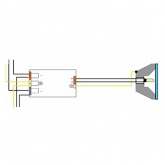 ЭПРА Osram для металлогалогенных ламп PTi 20W I 50x32x186mm
