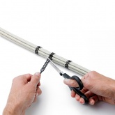 Стяжка кабельная Schneider Electric многоразовая RAPSTRAP 10х300мм зеленая [упаковка 24шт]