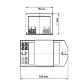 Дроссель VS NaHJ 070.300 220V 0,98A для металлогалогенных и натриевых ламп 70W (174961)