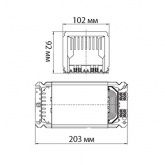 Дроссель Vossloh Schwabe NaHJ 1000.089 220V 10,3A для металлогалогенных и натриевых ламп 1000W