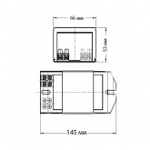 Дроссель Vossloh Schwabe Q 250.513 220V 2,13A для ртутных ламп ДРЛ 250W