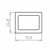 Прокладка VS 98011 IP67 силикон прозрачная система 151 163 164 165