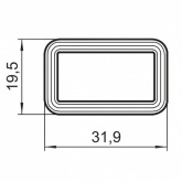 Прокладка VS 98002 IP67 PE вспененная система 153 154, для 84105