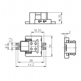 Патрон 35550 GR10q под винты M3 VS