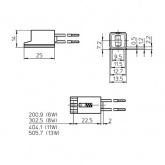 Патрон VS 09000 FM W4,3 для ламп T2
