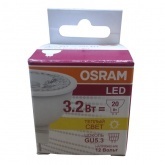 Лампа светодиодная Osram LED MR16 20 3,2W/830 36° 12V 230lm GU5.3