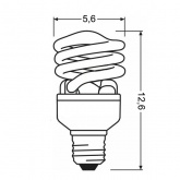 Лампа энергосберегающая Osram Micro Twist 21W/840 E27
