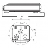 ЭМПРА VNaHJ 1000.61 1000W 220V/50HZ 9,5A IP65 для металлогалогенной лампы моноблок