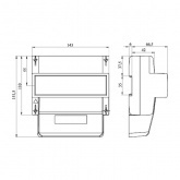 Счетчик трехфазный многотарифный CE301 R33 146-JAZ 5-100А ЖКИ на DIN-рейку 8 модулей