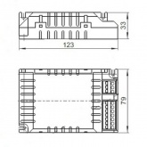 ЭПРА Vossloh Schwabe ELXc 242.837 2x18-42W для компактных люминесцентных ламп