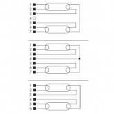 ЭПРА Vossloh Schwabe ELXc 242.837 2x18-42W для компактных люминесцентных ламп
