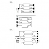 ЭПРА Vossloh Schwabe ELXc 418.204 3/4x18W для люминесцентных ламп T8