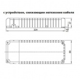 ЭПРА VS для двух металлогалогенных ламп 2х70W EHXc 270.317 встраиваемые
