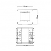 Дроссель Schwabe Hellas J 2000.592.14 380-400V 10,3A для металлогалогенных ламп 2000W