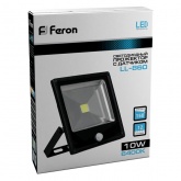 Прожектор светодиодный с датчиком движения LL-860 10W 6400К 800Lm IP65