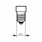 Лампа галогенная Osram 64822FL Halopar 16 40W 35° 230V E14