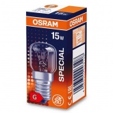 Лампа для духовых шкафов Osram OVEN T22 15W CL 300°С E14 прозрачная