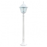 Светильник садово-парковый Классика Feron 4210 E27 185х185х1200мм белый (столб 1200мм)