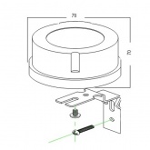 Датчик освещенности (фотореле) Feron SEN27 IP44 LXP-03 230V 25А белый