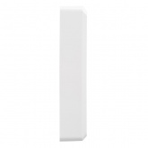 Накладная розетка тройная без заземления SE Этюд белая