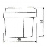 Датчик освещенности (фотореле) Feron SEN25 IP44 230V 6А белый