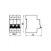 Автоматический выключатель Legrand DX3-E C32 3П 6000/6kA (автомат электрический)