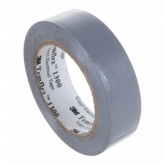 Изолента ПВХ 15мм х 10м (от 0°С до +60°С) 1300 серая 3M Temflex