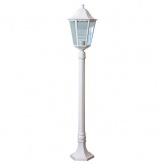 Светильник садово-парковый Классика Feron 6210 E27 195х195х1200мм белый (столб 1200мм)