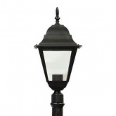 Светильник садово-парковый Классика Feron 4210 E27 185х185х1200мм черный (столб 1200мм)