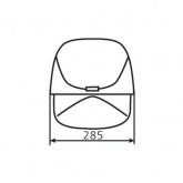 Консольный светильник ЖКУ 20 250 Вт Е40 IP65 со стеклом под лампу ДНАТ