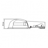 Консольный светильник РКУ 02 125 Вт Е27 IP23 без стекла под лампу ДРЛ