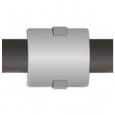 Бирка У-134 Fortisflex маркировочная кабельная квадратная 55х55 мм белая [уп.100шт]